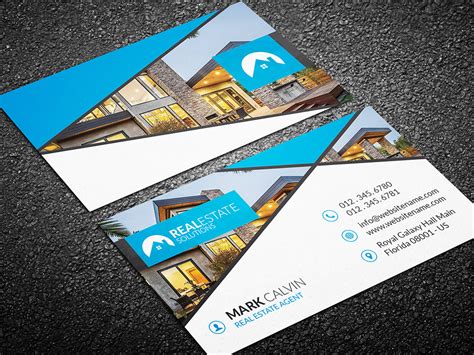 real estate business card  graphic pick