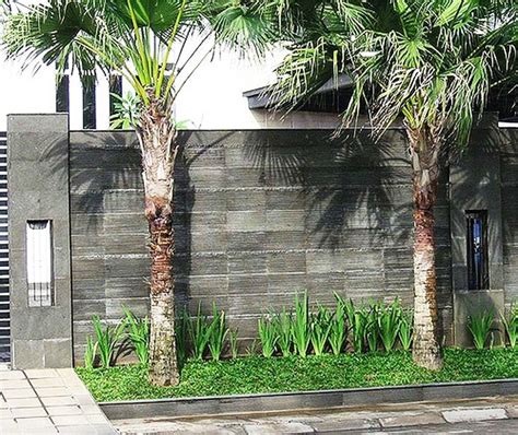 Gambar kombinasi warna cat tembok pagar rumah minimalis terbaru. 33+ contoh gambar dan model pagar tembok rumah minimalis cantik & unik | Rumah, Minimalis, Rumah ...