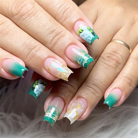 Unhas decoradas verdes 60 modelos e tutoriais para arrasar na esmaltação