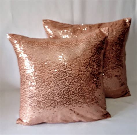 Blush Pink Sequin Pillow Saman Pillow Cover Metallic Pillow Etsy