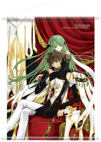 Code Geass Lelouch Of The Rebellion Clamp Illustration A1 Wall Scroll