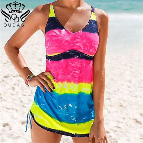 Buy Two Piece Swimwear Women Multicolor Striped
