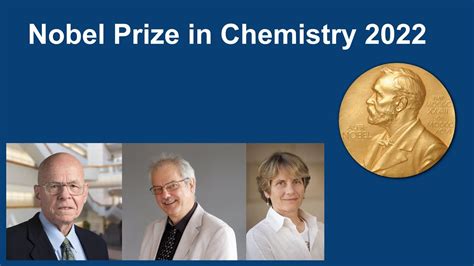 Nobel Prize In Chemistry 2022 Recap Youtube