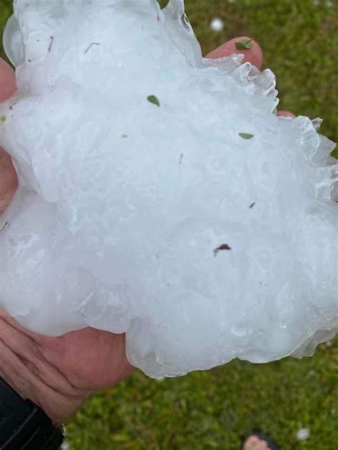 Queensland Breaks Australian Record With 16 Centimetre Hail
