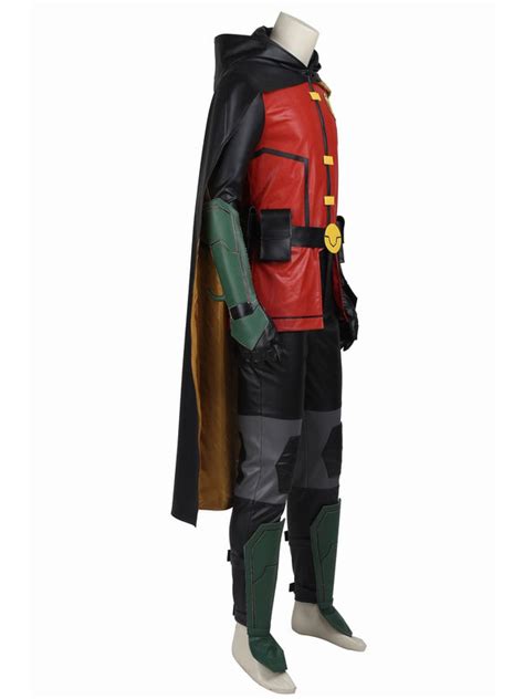 Justice League Vs Teen Titans Damian Wayne Robin Halloween Cosplay Costume
