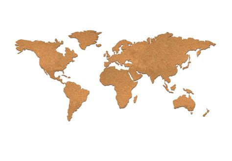 Cork World Map Des Espoirs