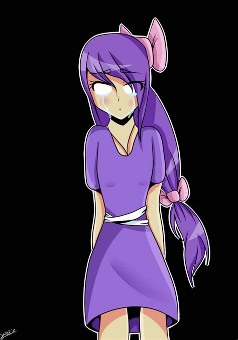 Anime Purple Girl Fnaf