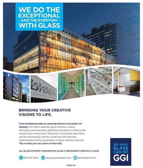 Full Page Ad Creative Designed For Trade And Architectural Publications