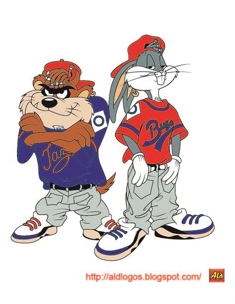 Bugs Bunny Y Taz Cholos Aldlogos