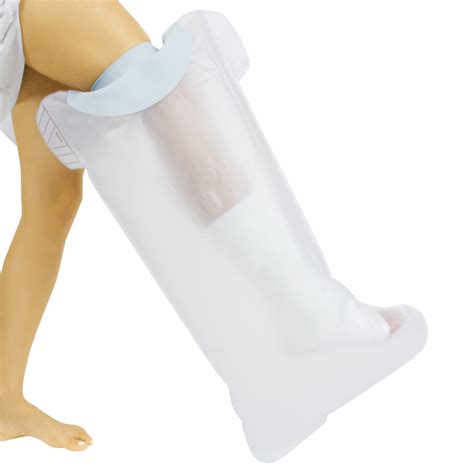 Buy Leg Cast Cover By Vive Waterproof Protector For Shower Broken