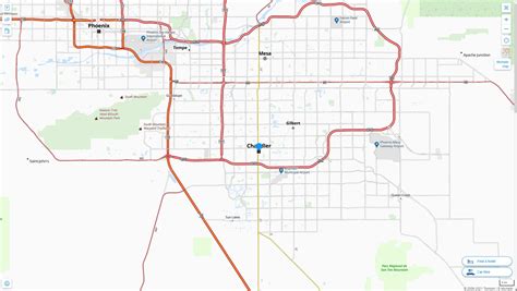 Chandler Arizona Map