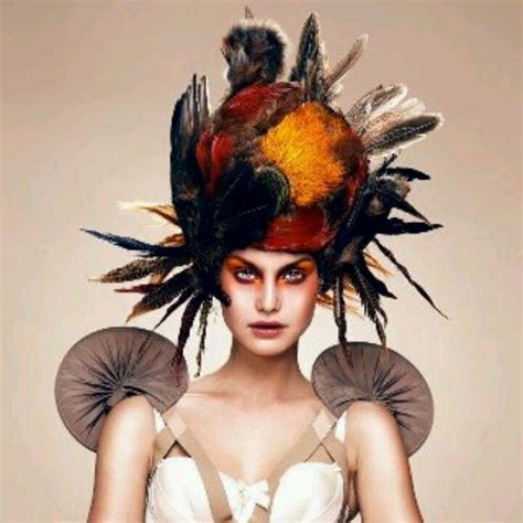 Avant Garde Headdress Headpiece J Makeup Fashion Art Fashion Beauty