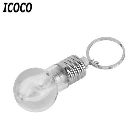 Icoco Creative Colorful Changing Led Flashlight Light Mini Bulb Lamp