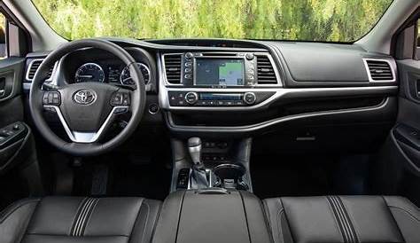 2021 toyota highlander platinum interior