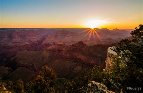 Grand Canyon Sunrise Foto And Bild Usa World Sonnenaufgang Bilder Auf