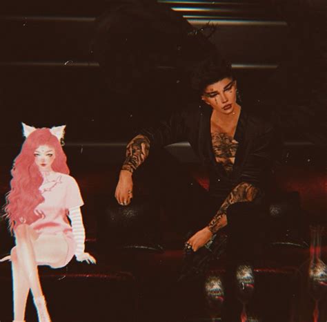 Imvu Kitty Pink Neko Girl And Dark Angel Em 2022