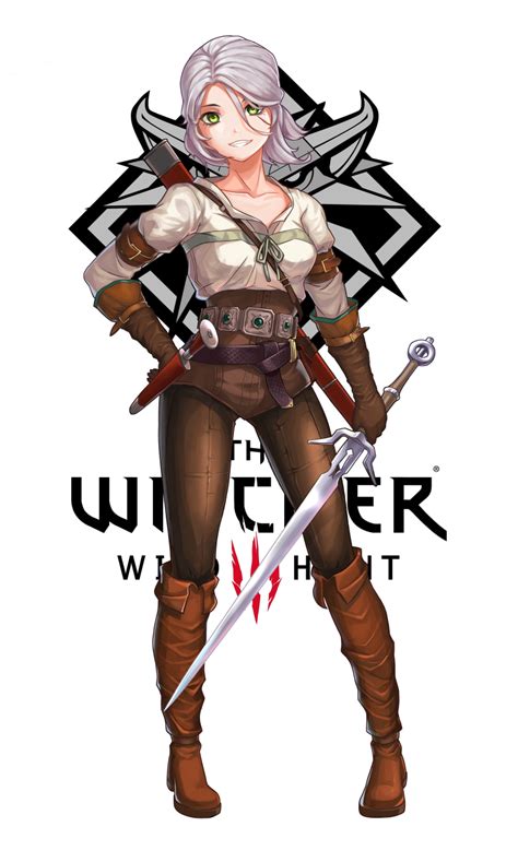 Ciri The Witcher And More Drawn By Danbooru