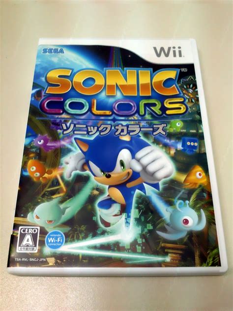 Sonic Colors Wii Japan Version Sonic Collectibles Sonic Notes