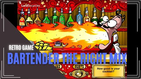 Retro Game Bartender The Right Mix Youtube