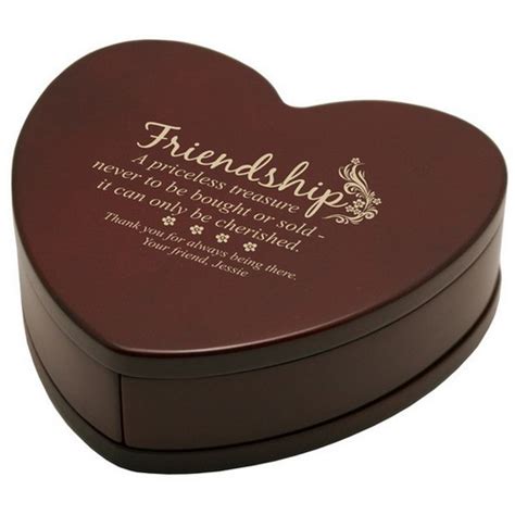 See more ideas about friendship day gifts, gifts for friends, best friendship. Personalized Heart Shaped Friendship Keepsake Box ...