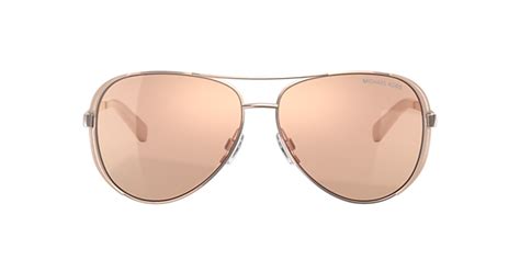 michael kors mk5004 chelsea 59 brown gradient polarized and gold brown polarized sunglasses