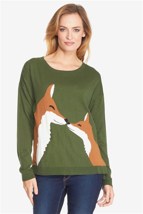 Fox Sweater By Kensie Rent Clothes With Le Tote Fox Sweater