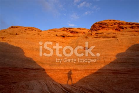 Sunset Shadows Stock Photo Royalty Free Freeimages
