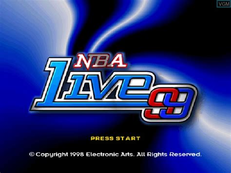 Nba Live 99 For Nintendo 64 The Video Games Museum