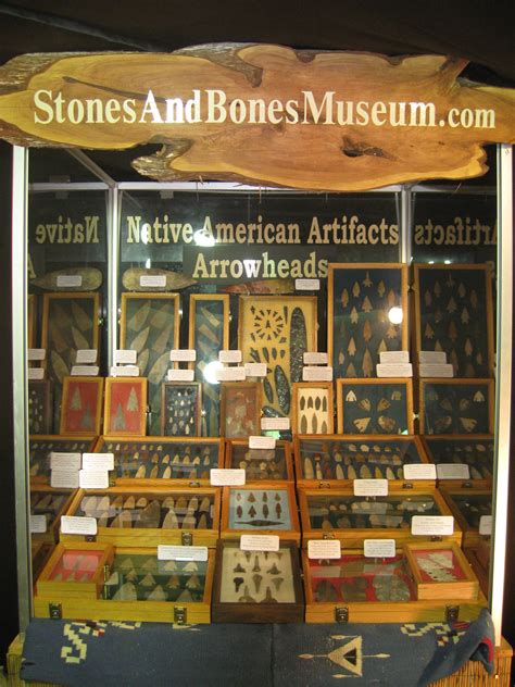 Native American Artifacts Arrowheads Stones And Bones