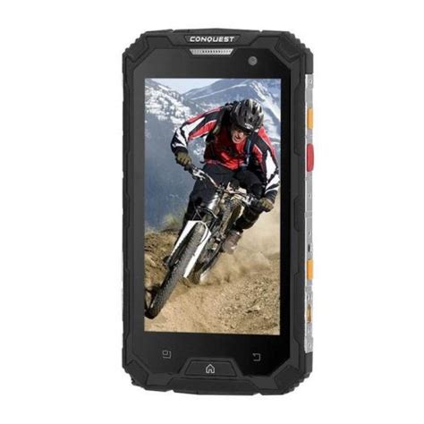Conquest S8 Rugged Smartphone Conquest Mobile Phones