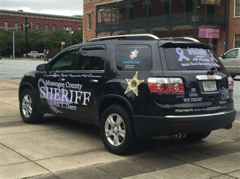 Muscogee County Releases Fight Against Cancer Support Vehicle