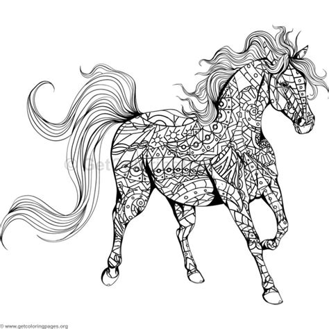 Let's download or print it out and using crayons to make a nice picture. Mandala Coloring Pages Horse Coloring Pages