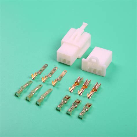 10sets 28mm 6 Waypin Automotive Wire Connector Male Female Electrical