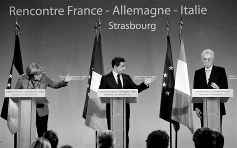 Merkel Y Sarkozy Cierran Filas Para Preservar Al Euro