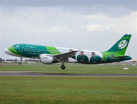 Aer Lingus Irish Rugby Football Union Airbus A320 Ei Deo Flickr