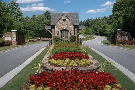 Landscaping Is Crucial To A Grand Entrance Managed By Neighborhood