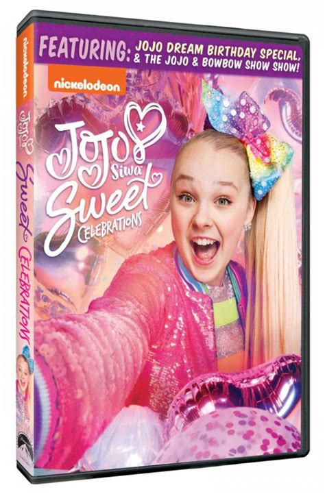 Jojo Siwa Sweet Celebrations Dvd Giveaway Itsjojosiwa
