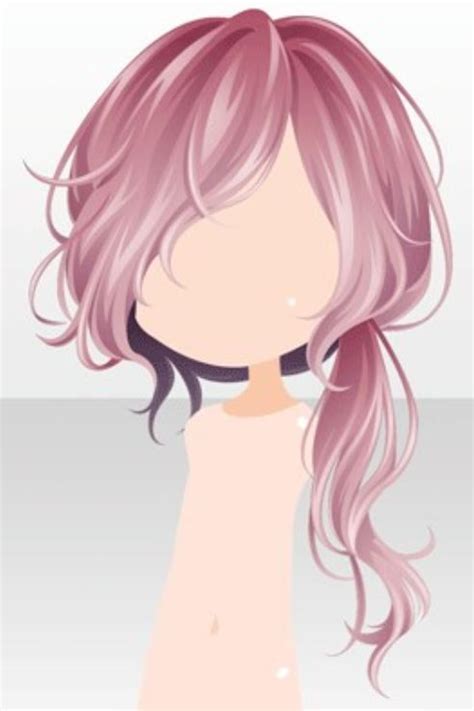 Pin By Bunny Art On Cocoppaplay Pink Hair Anime Manga Hair Anime Hair