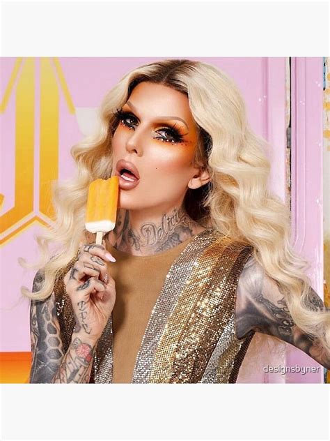 Jeffree Star Poster By Designsbyner Redbubble