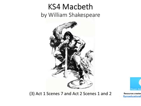 Gcse English Literature 3 Macbeth Act 1 Scene 7 And Act 2 Scenes