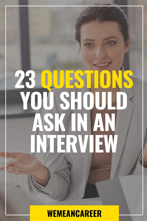 23 Questions To Ask In An Interview Job Interview Tips Job Advice Job Interview