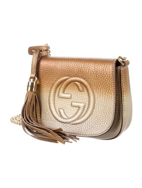 Gucci Ombré Soho Crossbody Bag Handbags Guc174639 The Realreal