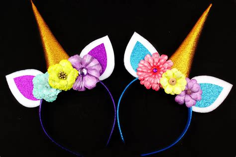 Diy Unicorn Headbands Recipe Diy Unicorn Headband Unicorn Party