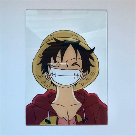 Anime Glass Painting Anime Canvas Art Glass Painting Anime Canvas