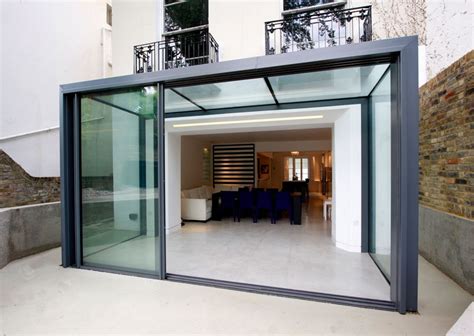 Find a modern conservatory for your home that will deliver light. The versatile glass extension on this traditional home ...