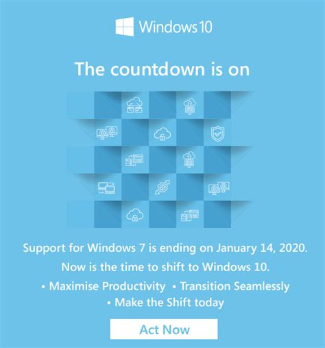 Windows 7 End Of Life 14th January 2020 Cmjit