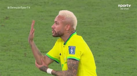 vídeo flagra neymar reclamando após gol da croácia não tem necessidade de vocês subirem
