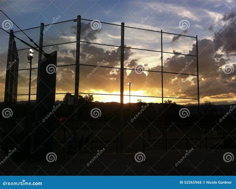 Softball Sunset Stock Images 56 Photos