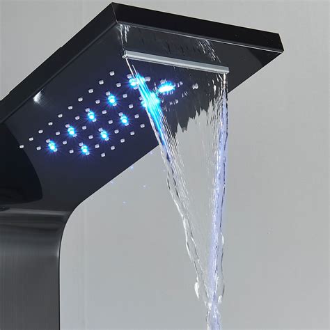 Buy ELLO ALLO Shower Panel Tower LED Rainfall Waterfall Massage System