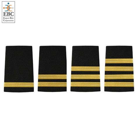 Wholesale Epaulets And Rank Stripes For Pilot Uniforms And Shirts